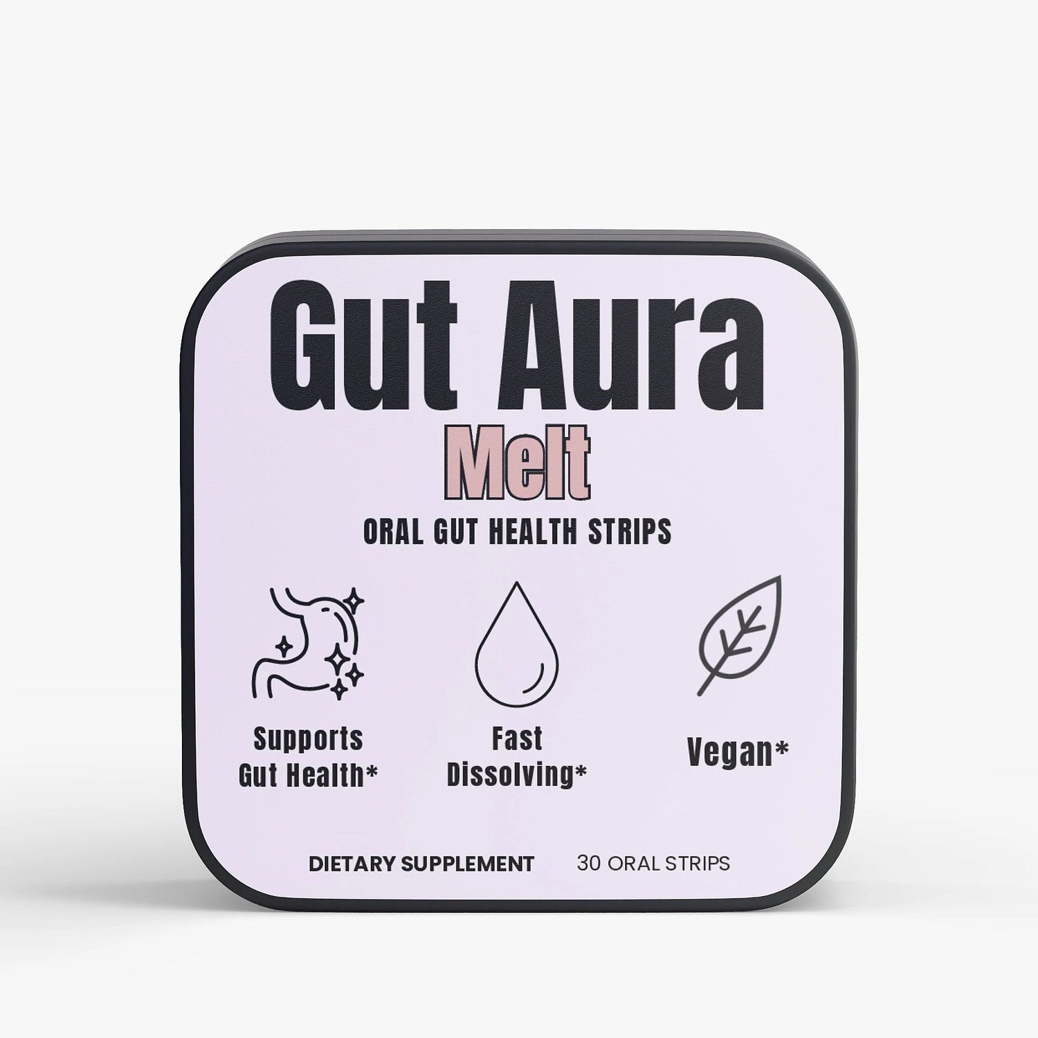 Gut Aura Melt tin — 30 oral strips