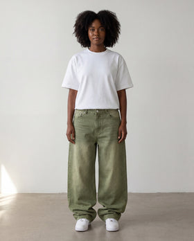 Matcha Jeans - front